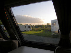 View when pitched