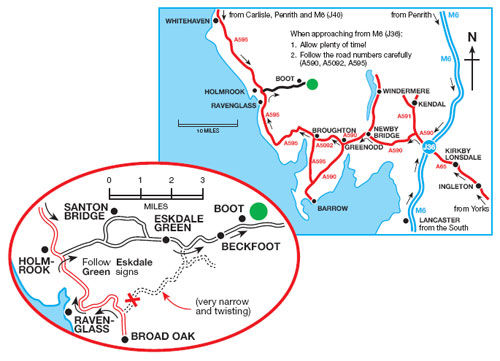 Location Map Eskdale 2011