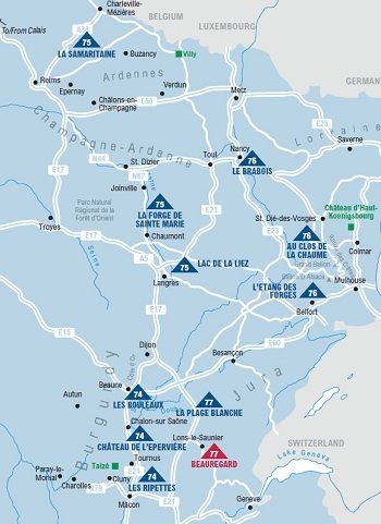 Champagne-Ardenne and Burgundy
