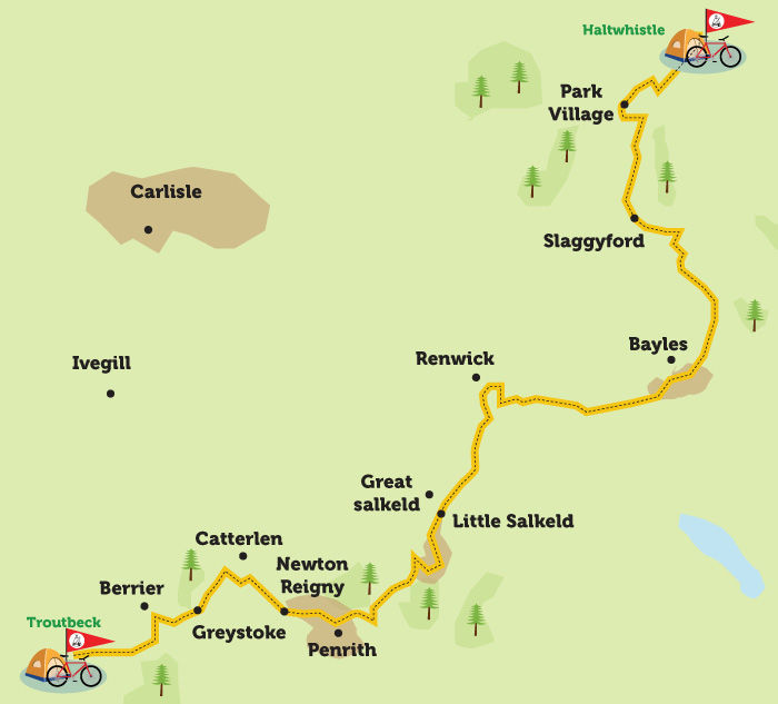 troutbeck to haltwhistle