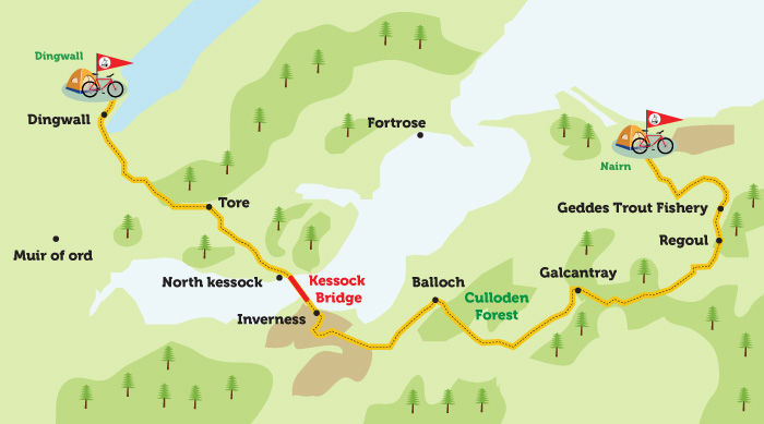 Nairn to Dingwall