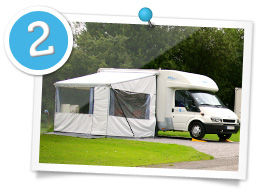 Motorhome awnings