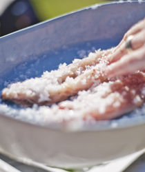 Prepping Mackerel
