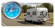 SatNav camp sites points of interest file