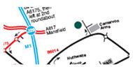 Teversal campsite location