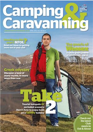 The April magazine's front cover