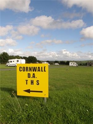 A Temporary Holiday Site (THS) in Cornwall