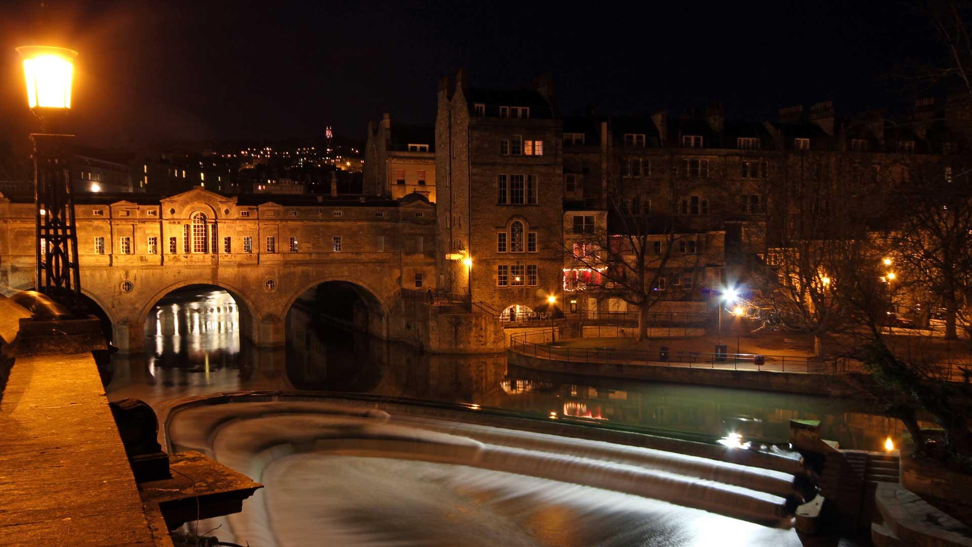 Bath and night