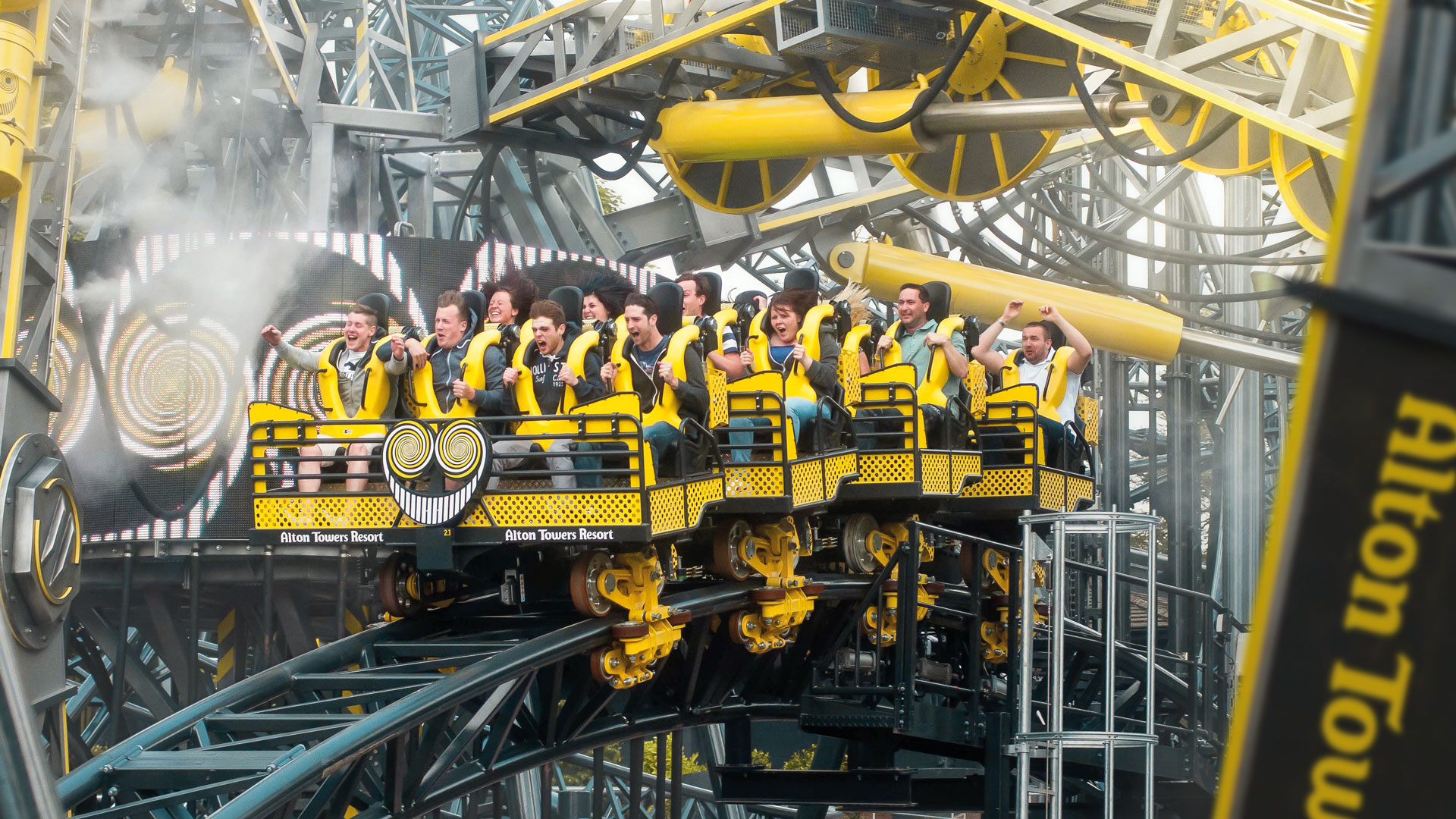 The Smiler at Alton Towers