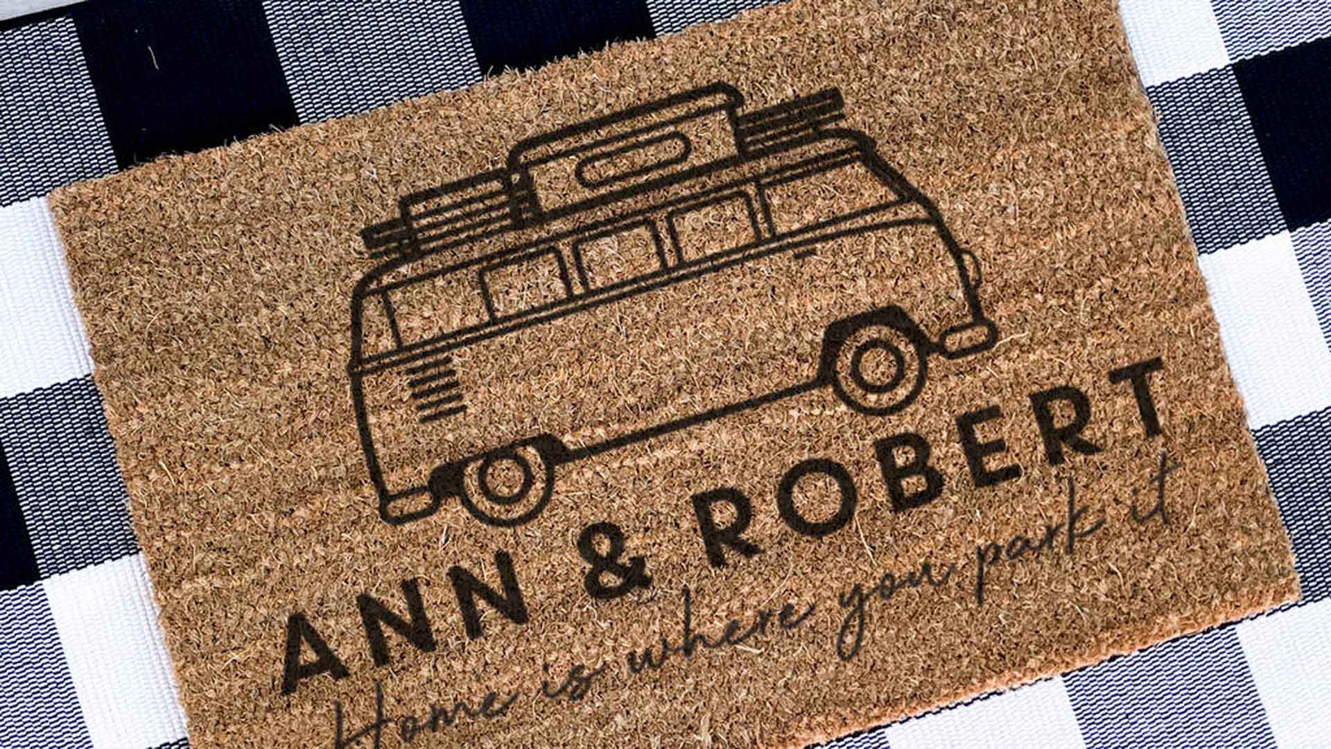 Personalised Door Mat