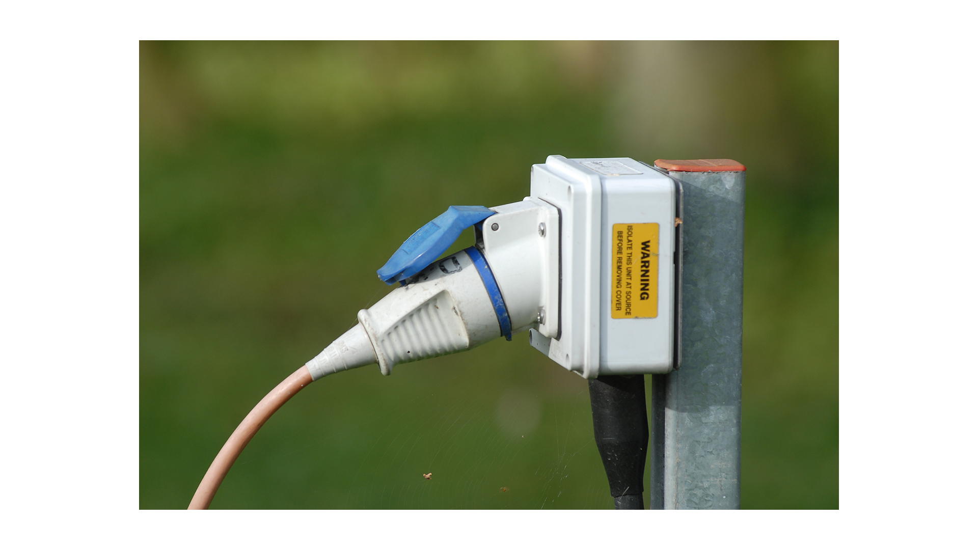 Campsite electrical hookup hotsell