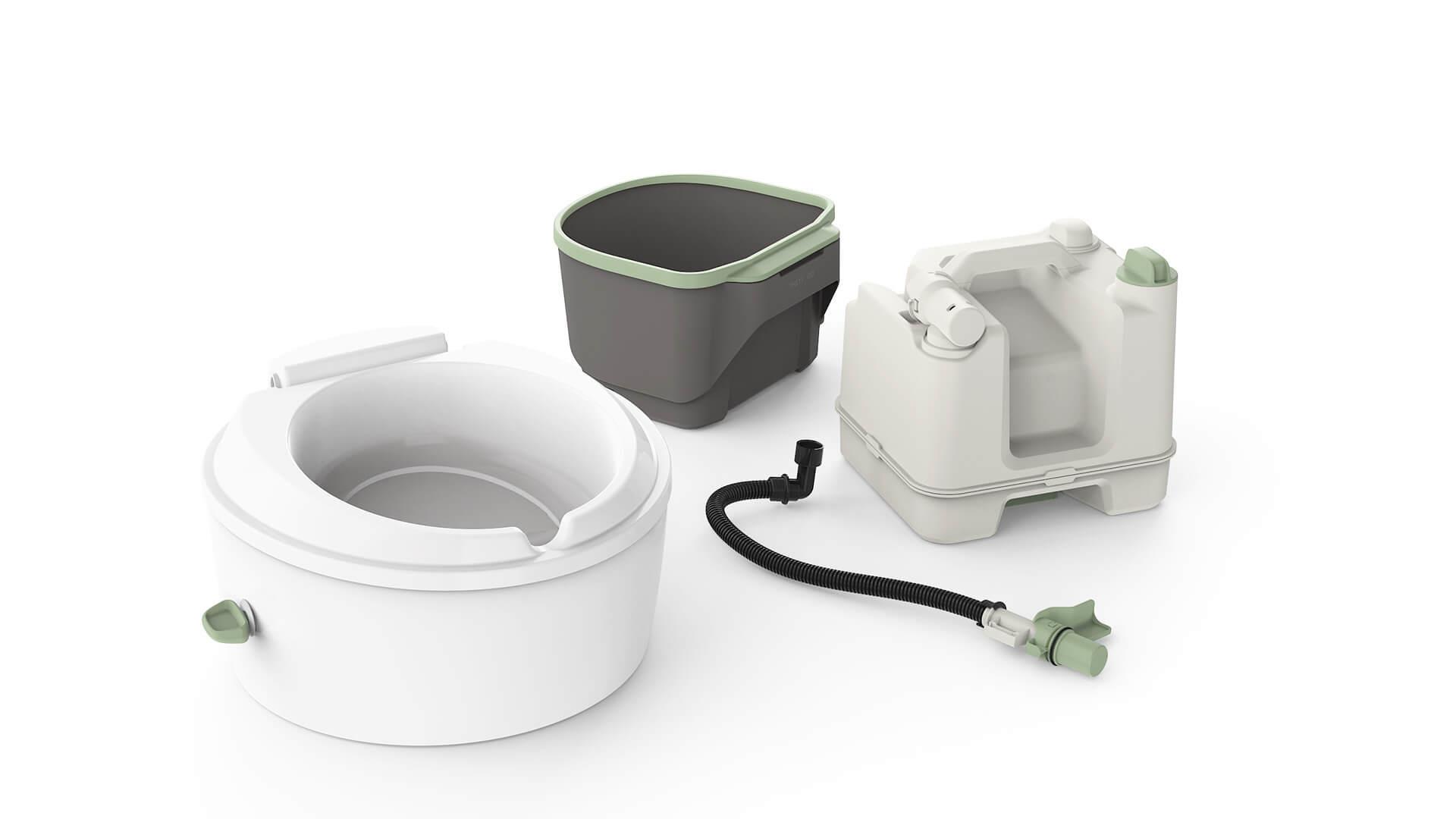 Seperation Camping Toilet