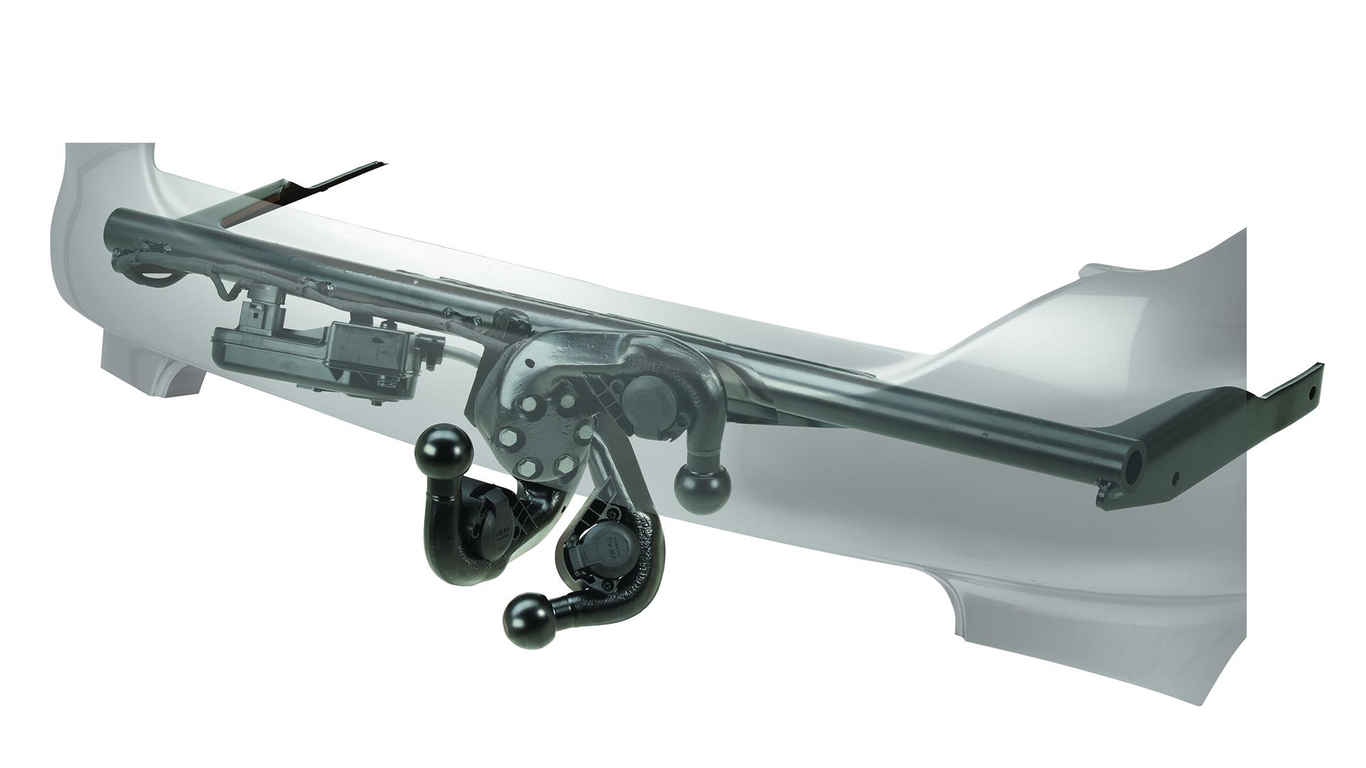 Retractable towbar