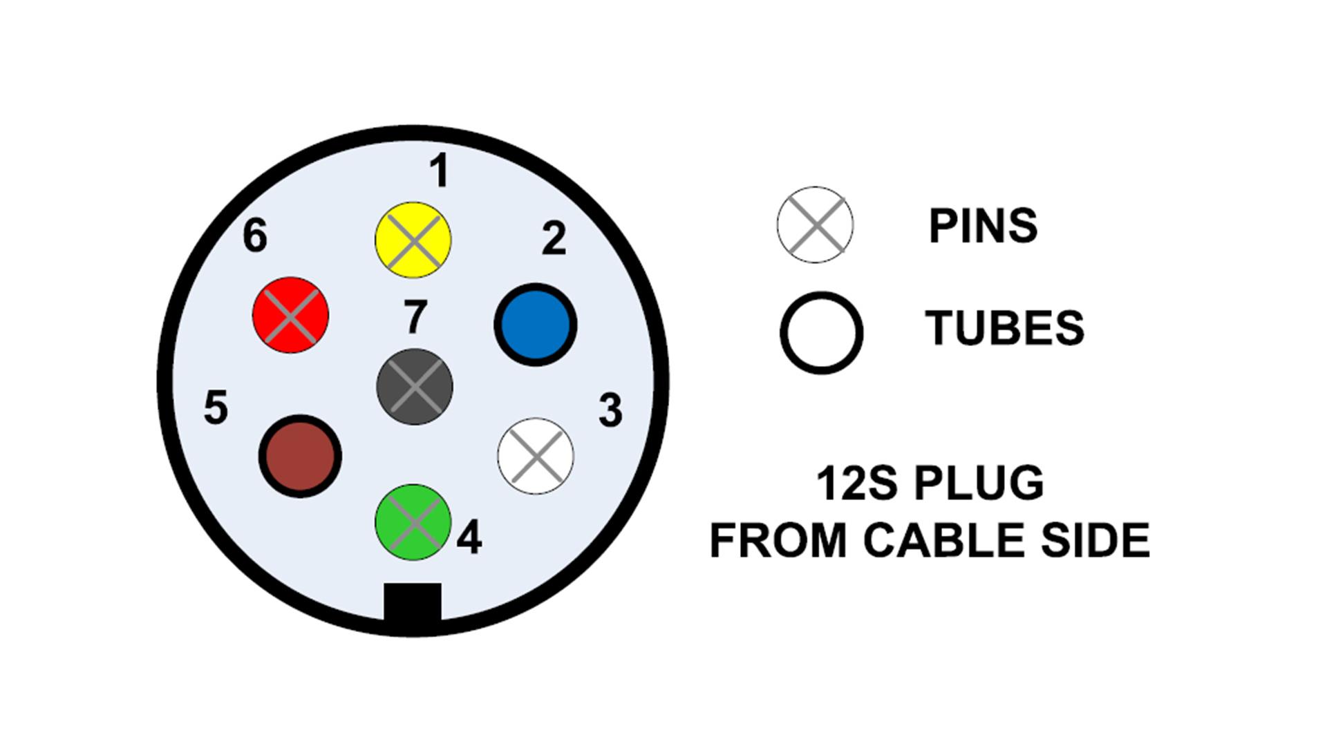 A diagram of a 12S plug 