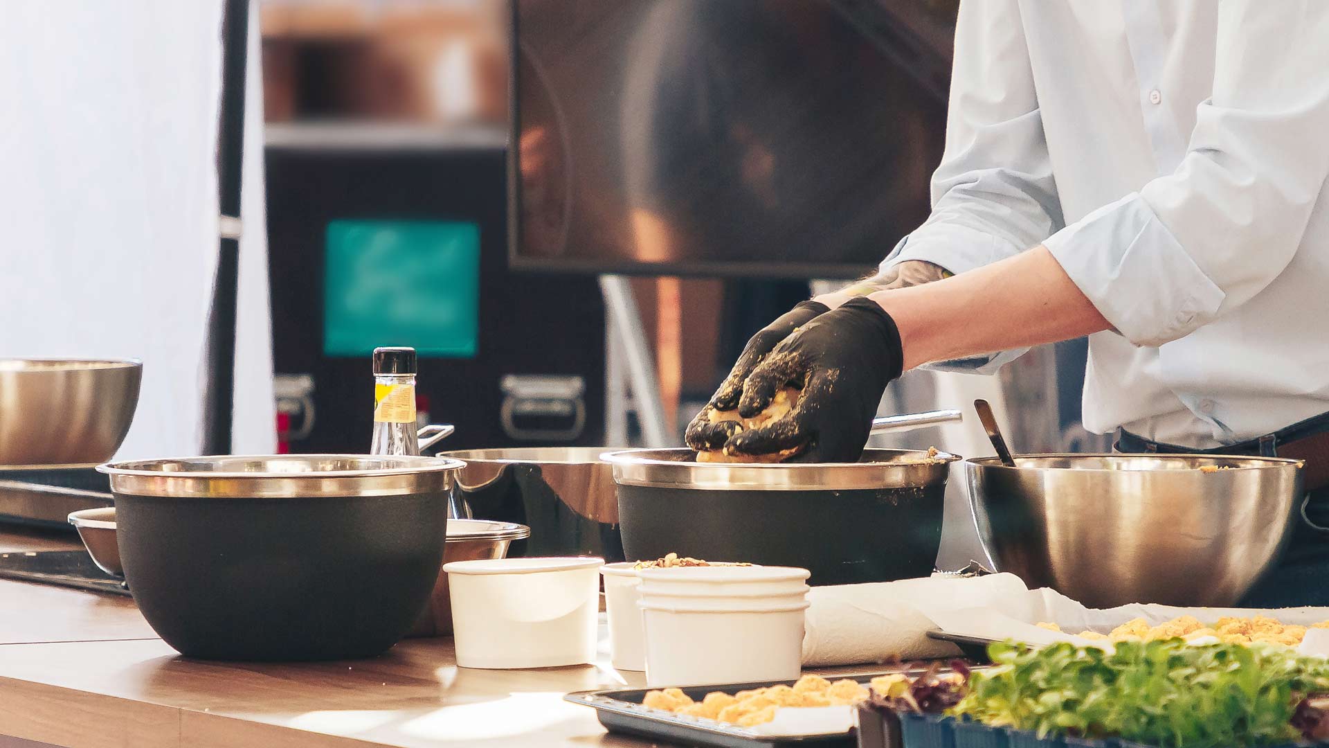 Cooking demonstration