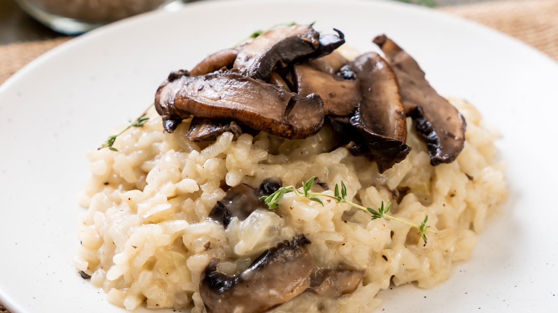 Mushroom Risotto