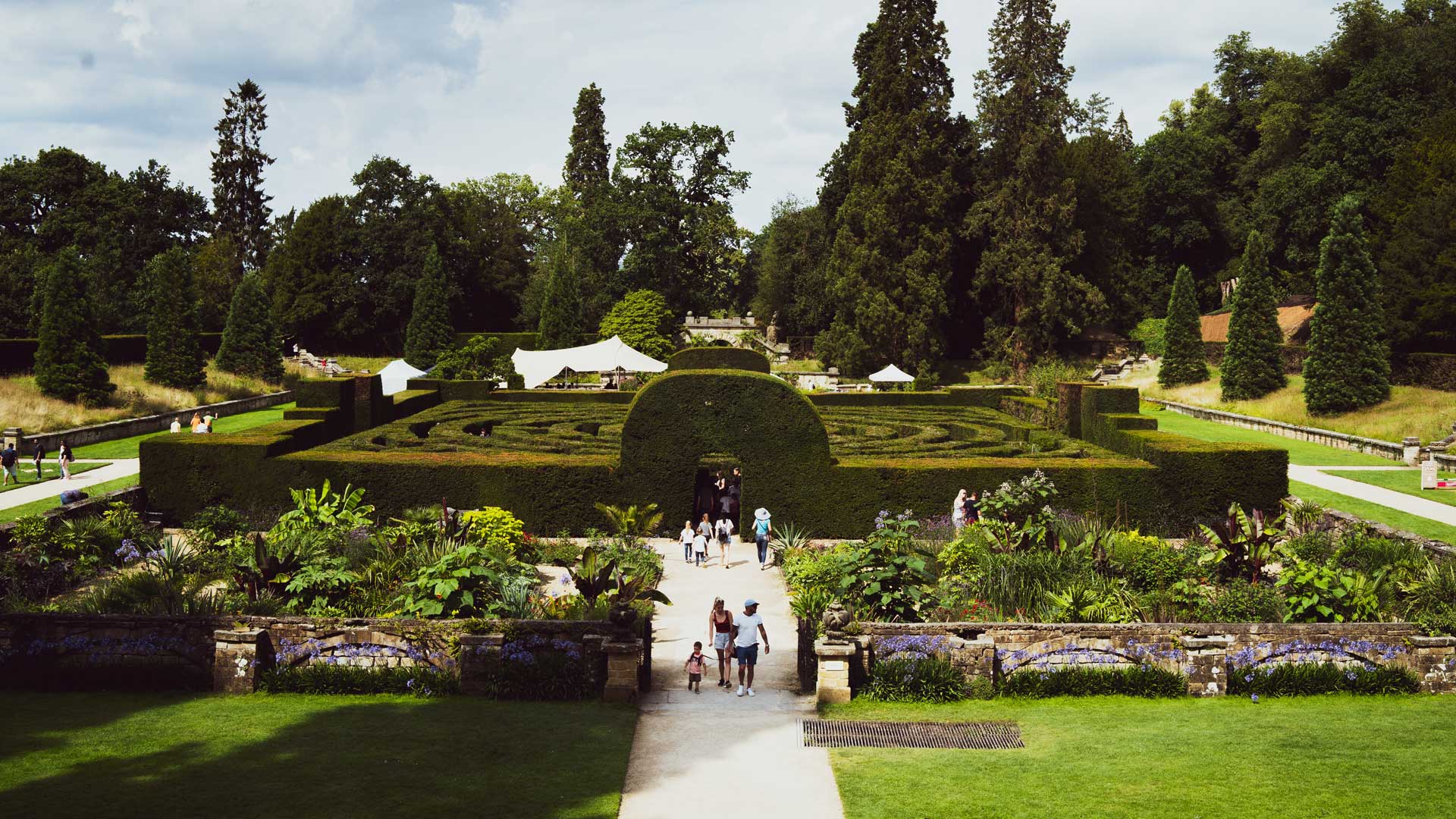 Chatsworth House gardens