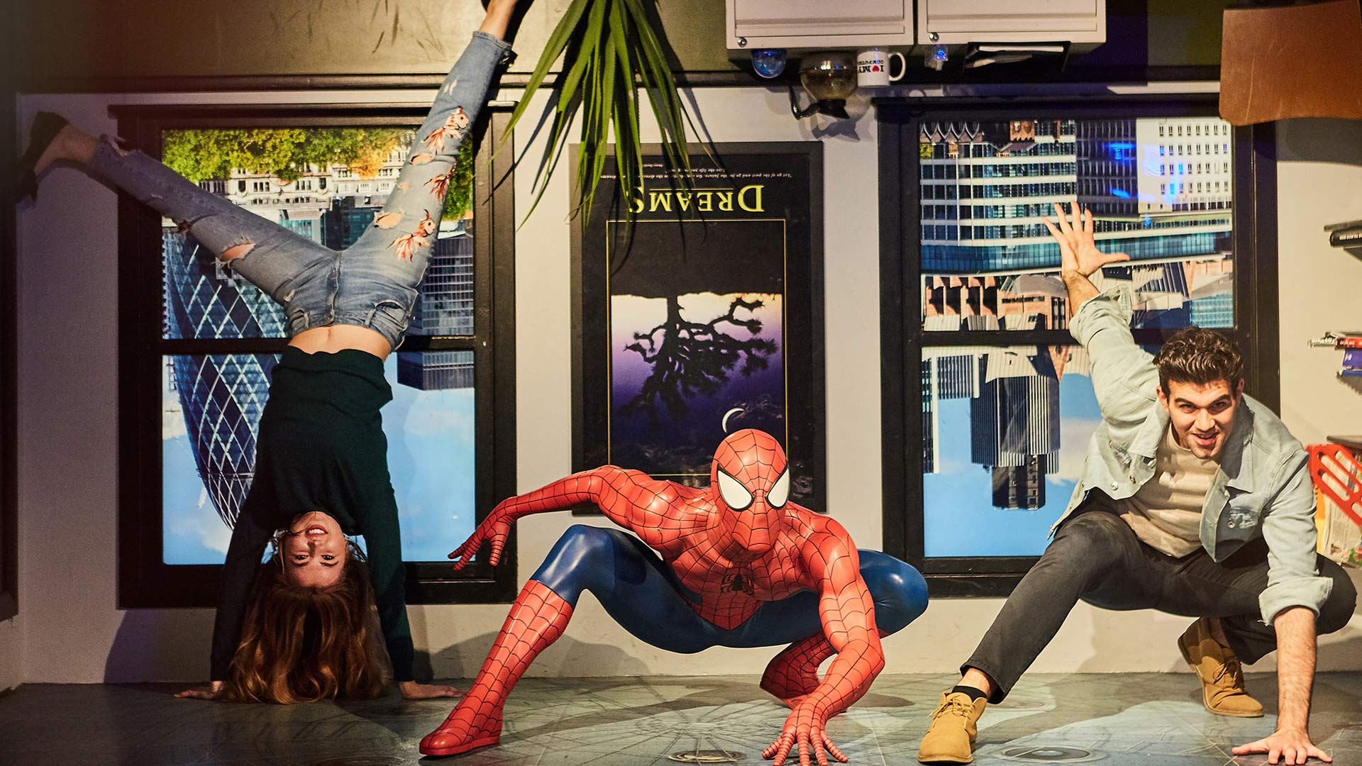 Spider Man Madame Tussauds