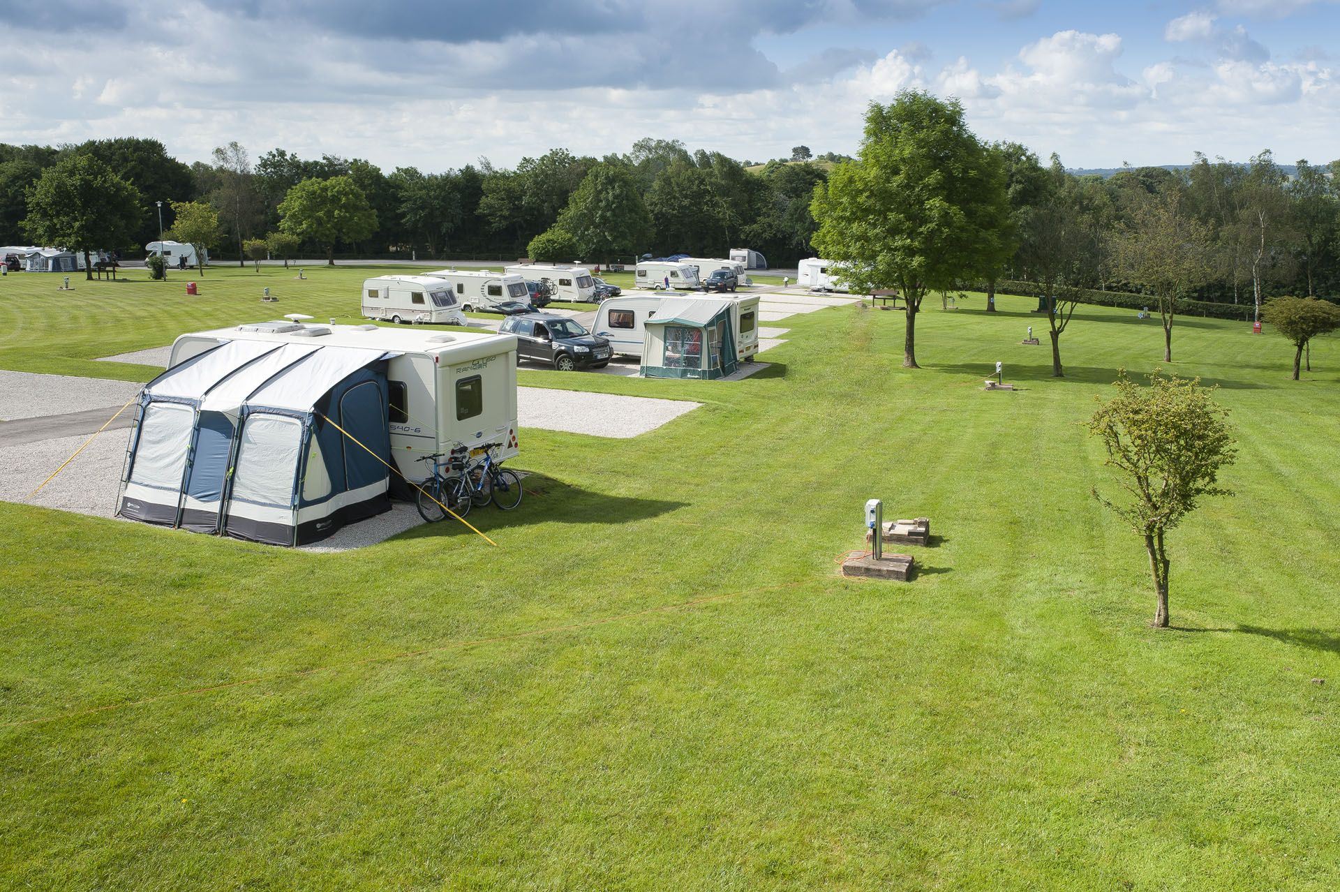 Touring caravan shop seasonal pitches