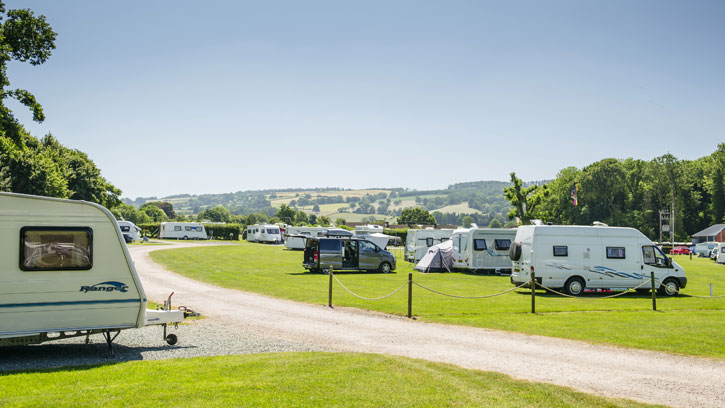 Hereford Campsite - Camping and Caravanning Club Site
