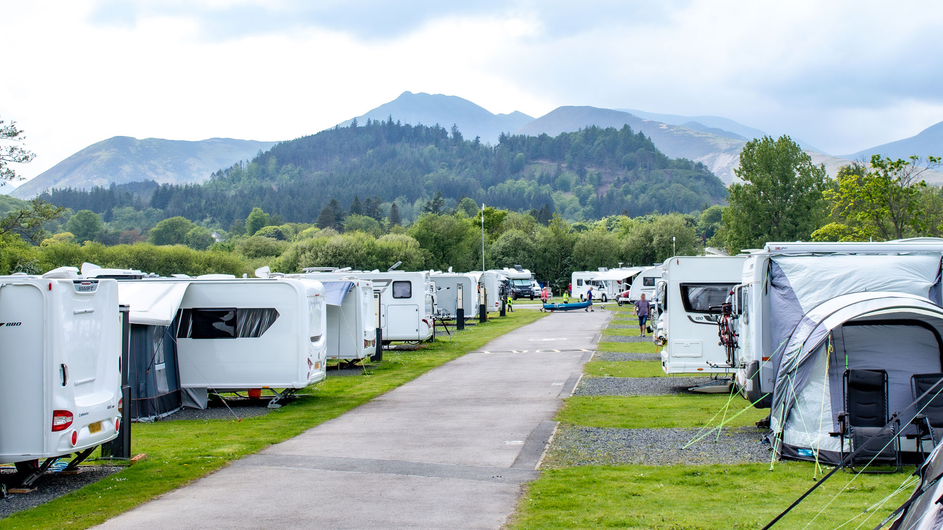 Keswick Campsite Camping and Caravanning Club Site