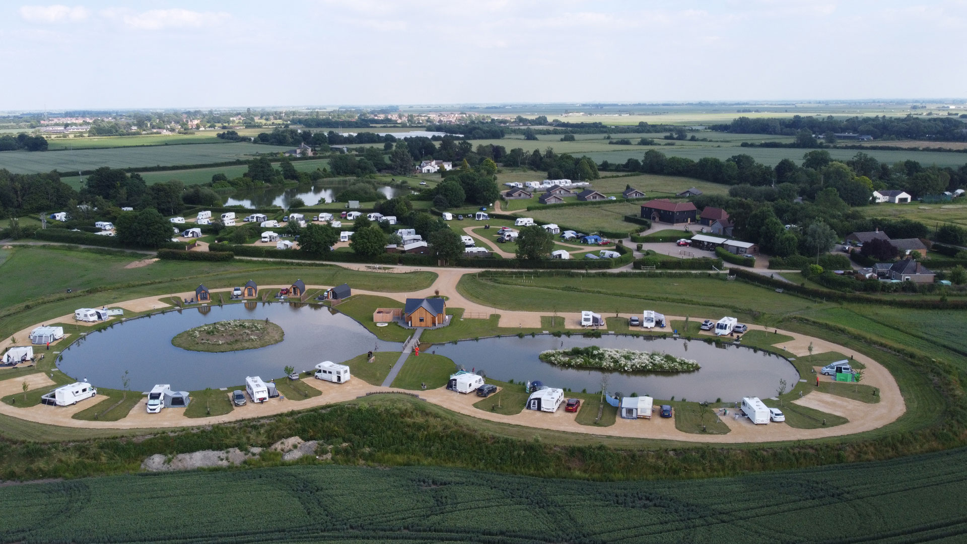 March Fields End Water Caravan Park, Pods & Fish The Camping and