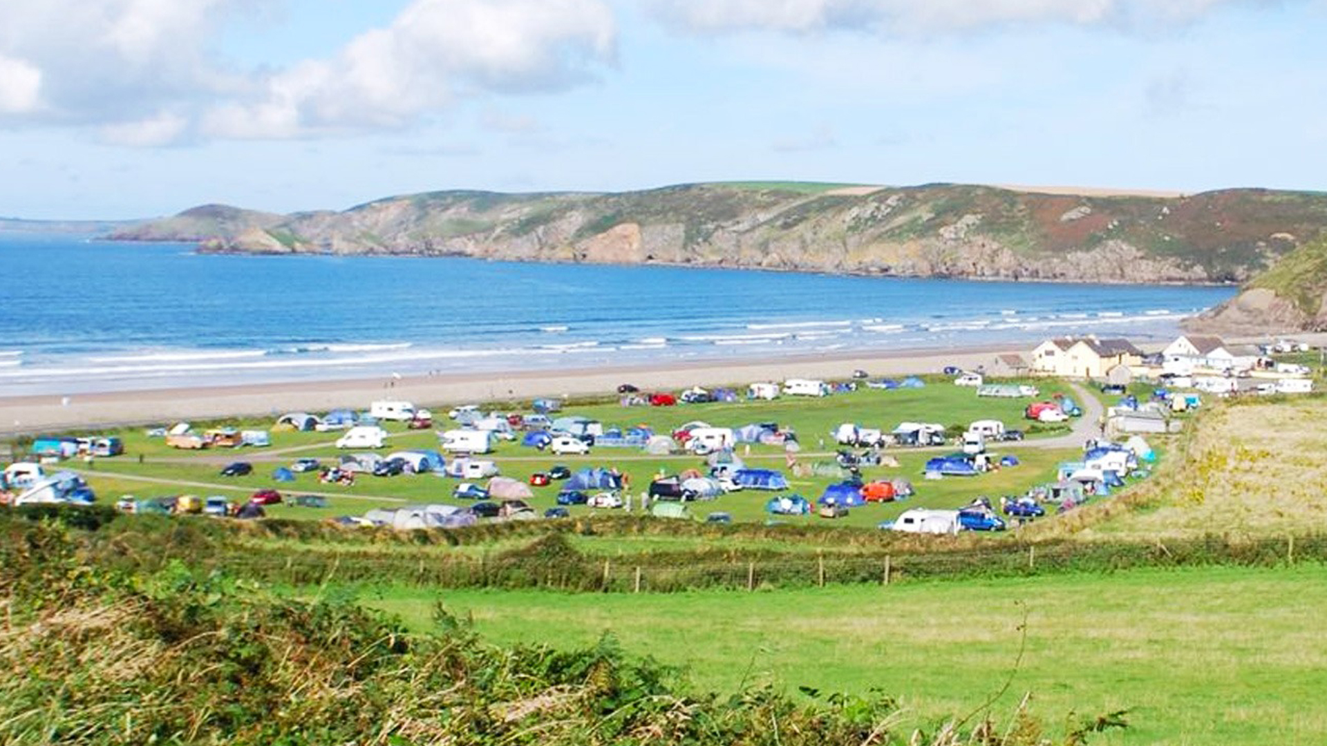 Newgale - Newgale Campsite - The Camping and Caravanning Club