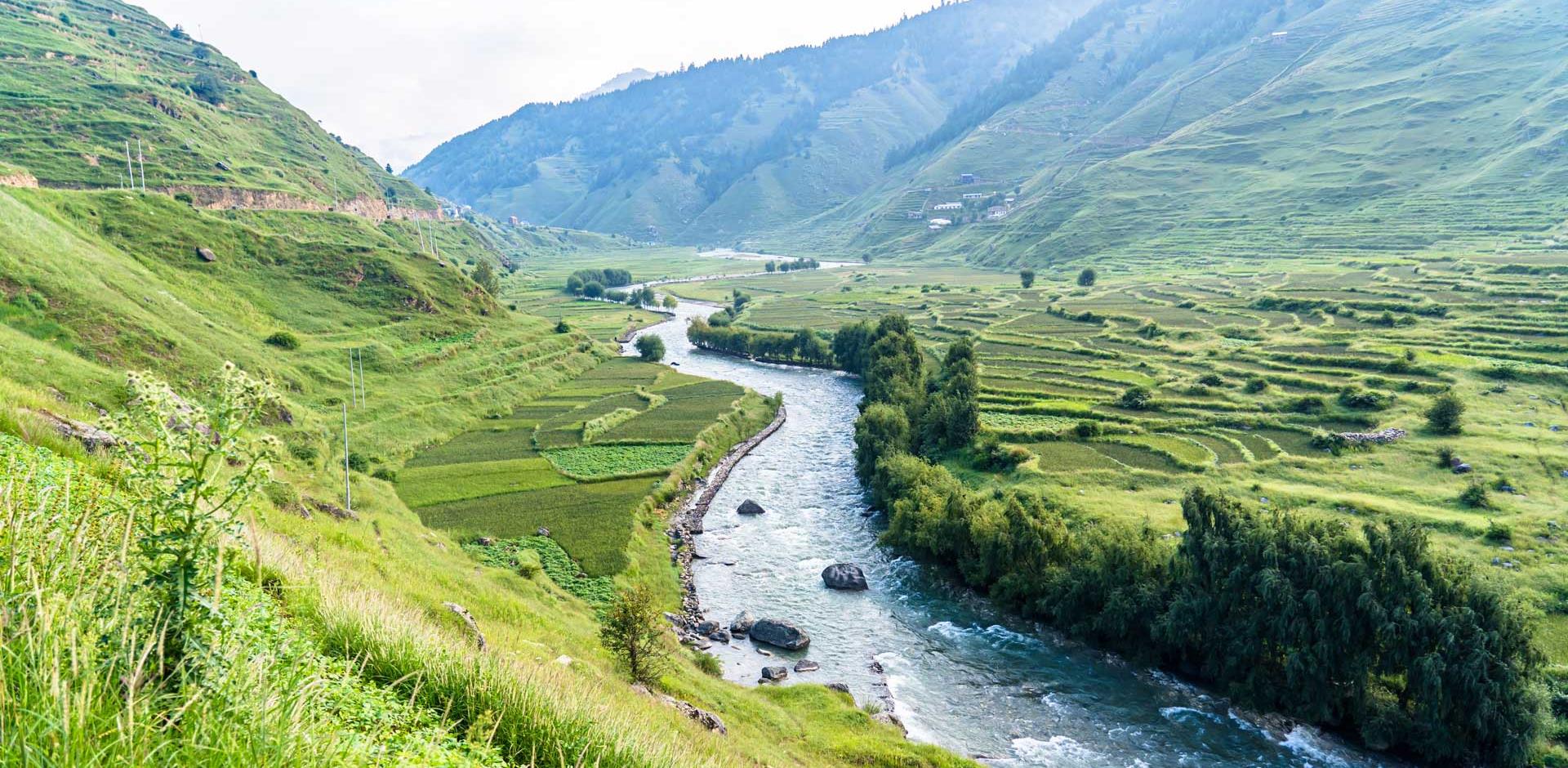 Aerial view of Hope Valley