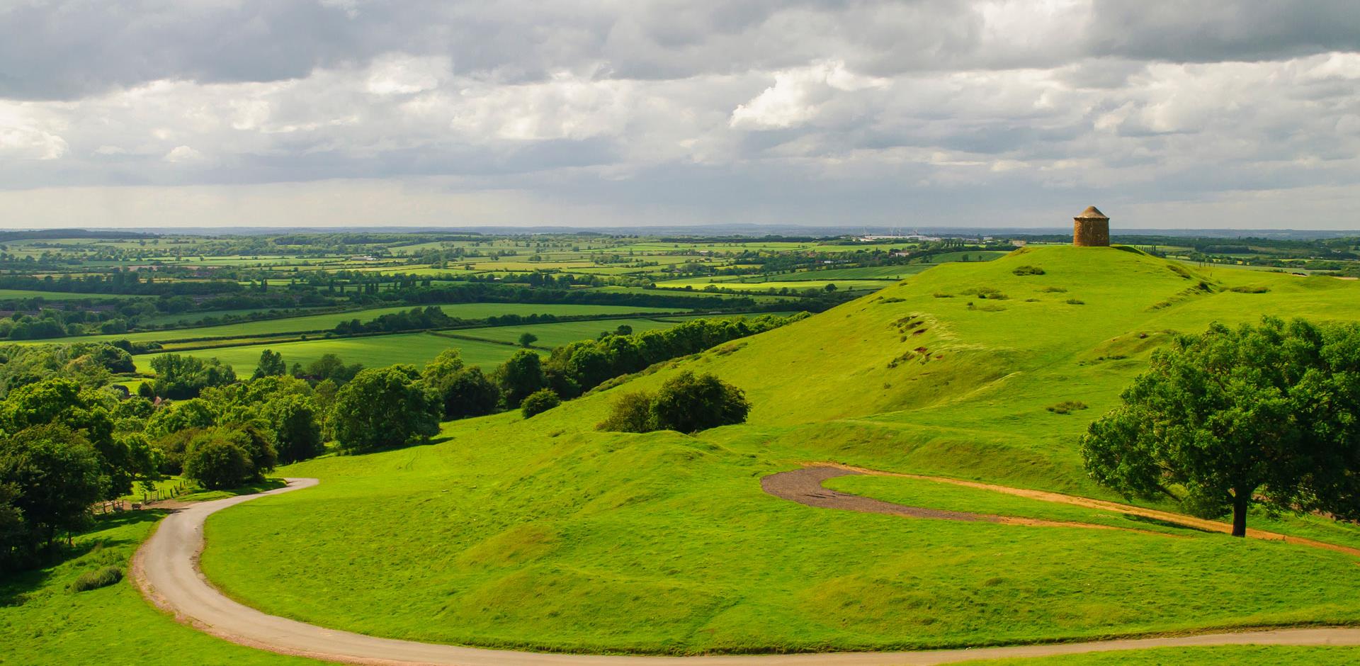 Burton Dassett Hills in Warwickshire