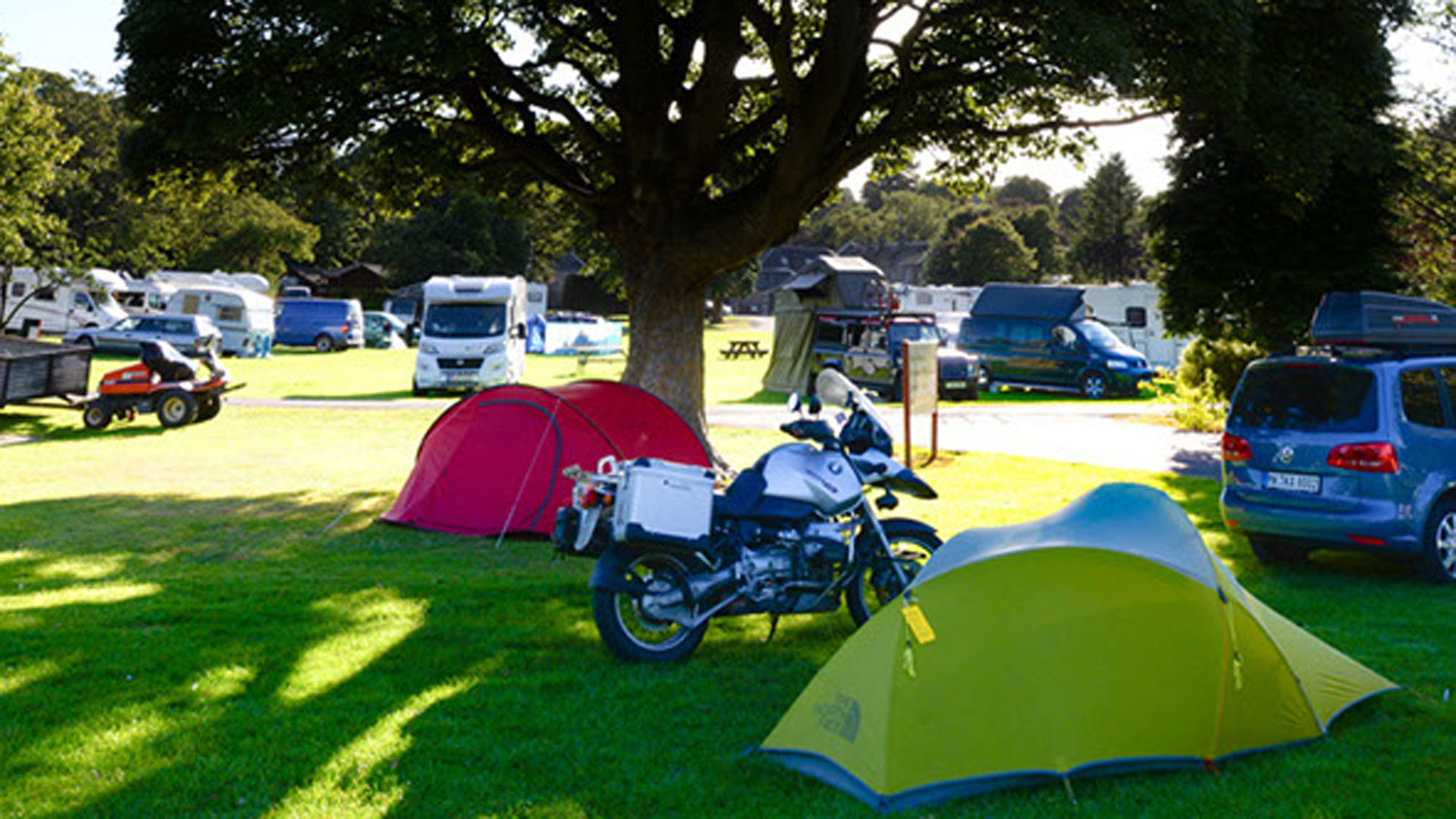 Edinburgh Mortonhall Caravan Park The Camping and Caravanning Club