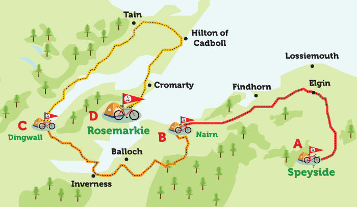 Scotland Tour – Speyside to Rosemarkie - The Camping and Caravanning Club