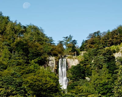 pistyll rhaeadr waterfall