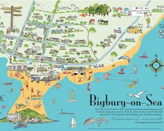 Bigbury On Sea Map Bigbury On Sea (North) - The Camping And Caravanning Club