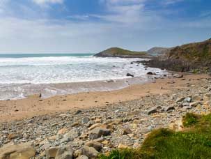 Sunny Whitesands Bay