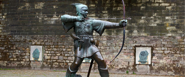 Robin Hood statue