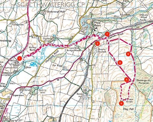 Kendal Club Site walks - The Camping and Caravanning Club