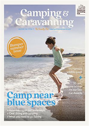 Camping and Caravanning club magazine - July 2024