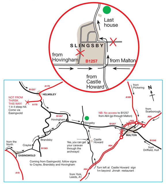 Slingsby Campsite | Explore North Yorkshire from Slingsby Campsite ...