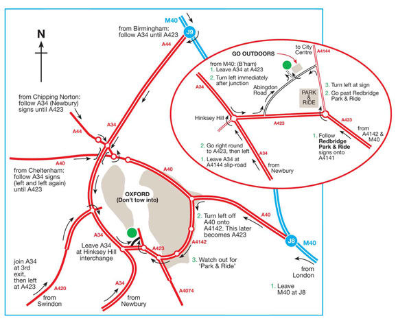 Oxford Campsite | Explore Oxfordshire from Oxford Campsite - The ...