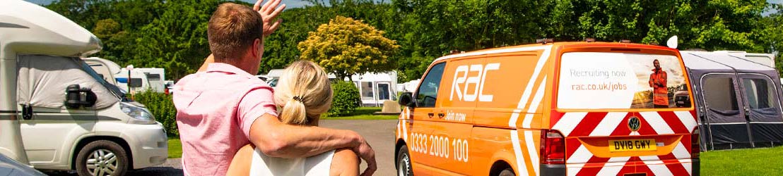Arrival from RAC breakdown cover from £7.29 a month for Camping and Caravanning Club members ...
